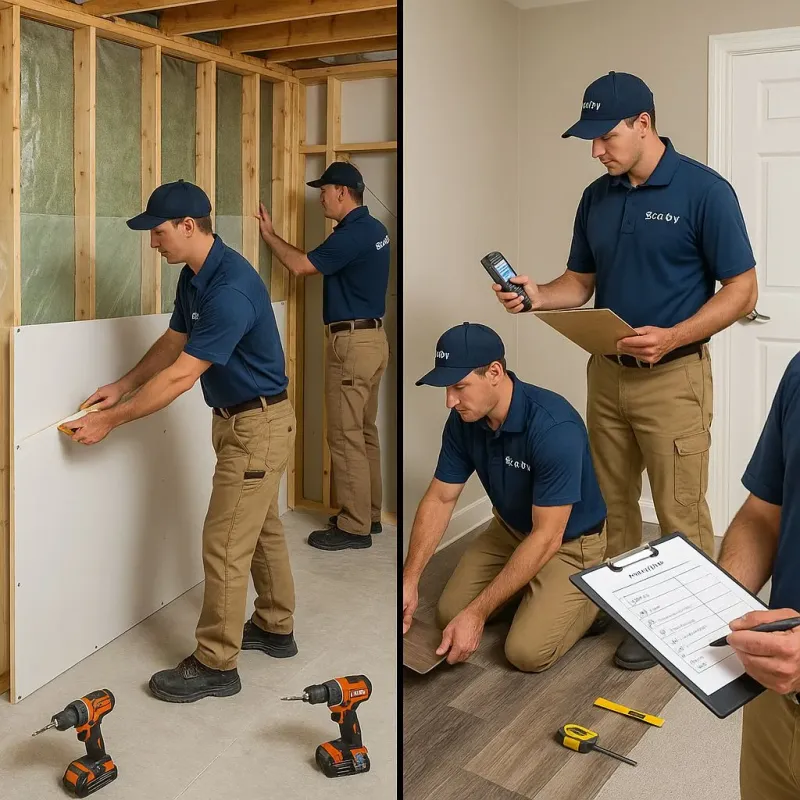 Repairs and Reconstruction process in Oologah, OK